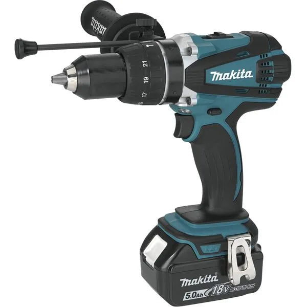 Combopack 5 outils 18V (4x5,0 Ah) DHR202 + DGA504 + DSS610 + DTD152 + DHP458 - MAKITA DLX5039PTJ