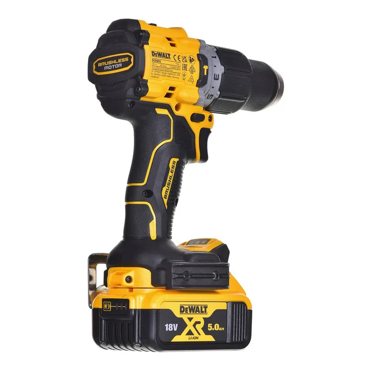 Perceuse à percussion 18V (2x5,0 Ah) en TSTAK - DEWALT DCD805P2T-QW