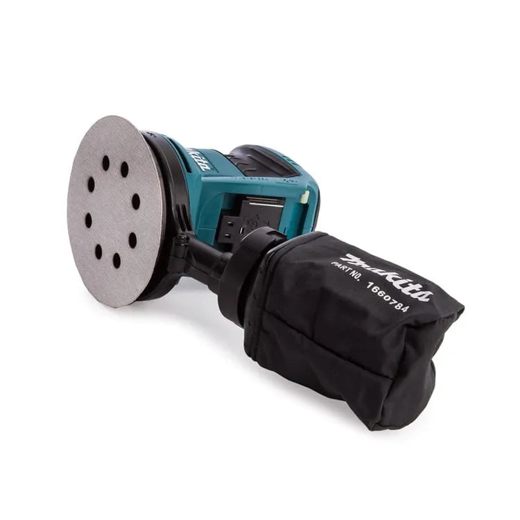 Ponceuse excentrique 18V LXT Ø125 mm (Machine seule) en MAKPAC - MAKITA DBO180ZJ